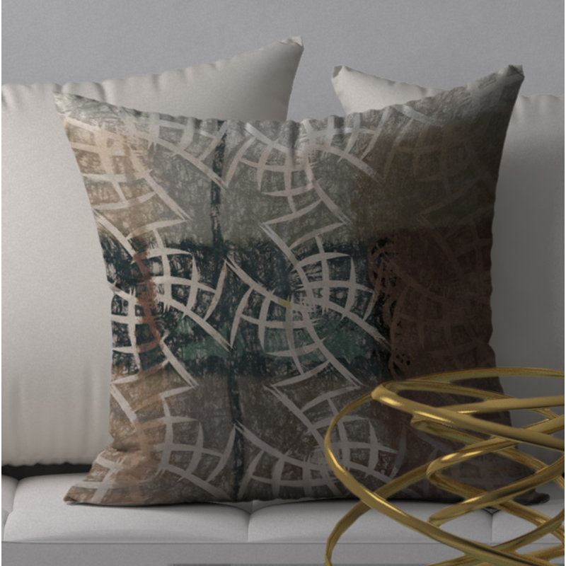 Housse de coussin carrée/insert, 20 po x 20 po