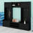 Detachable Hall Tree With Storage And Seven Hooks,  Hallway Coat Rack With Storage Drawers And Cabinet-1555528727