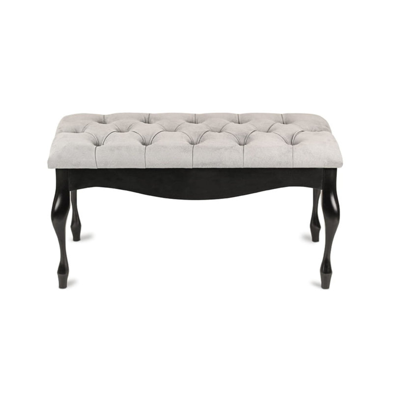 Cummington Velvet Upholstered Bench, 40cm H x 120cm W x 40cm D