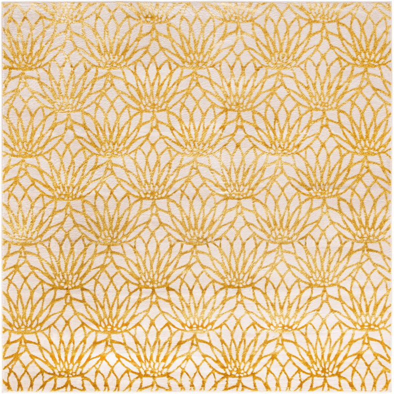 Geometric Area Rug, Square 238.8 cm