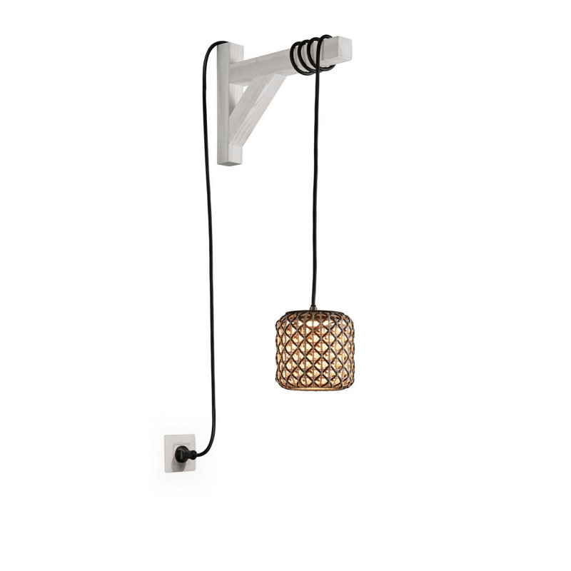Nans 1 - Light LED Pendant, Brown