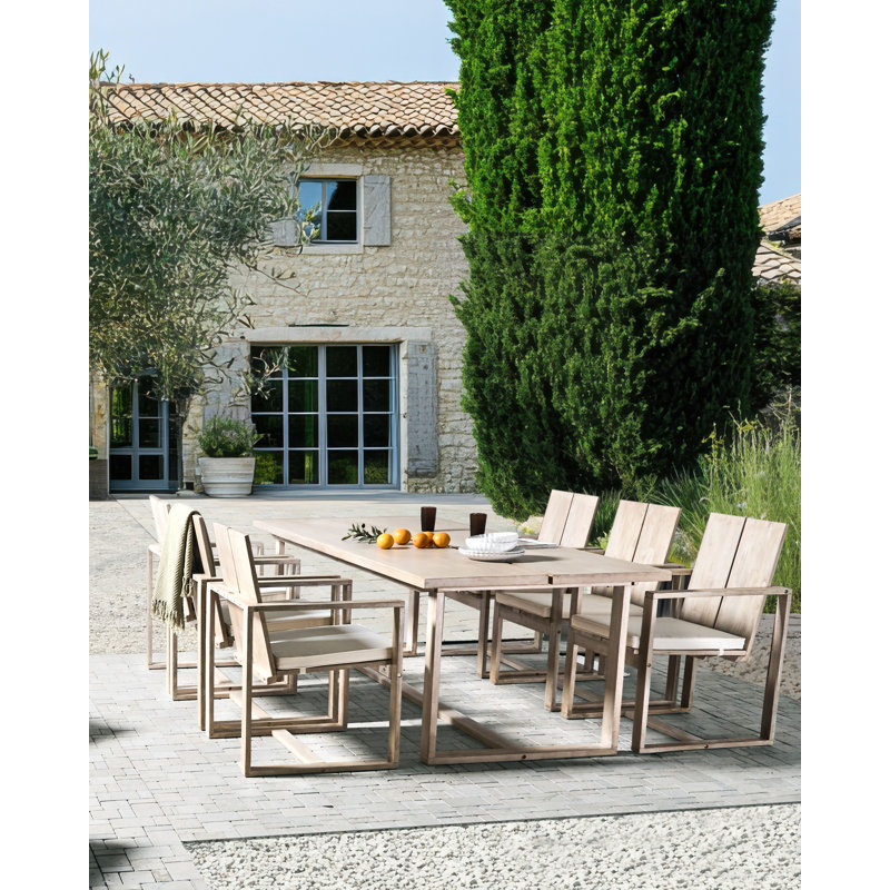 Rynell Patio Dining Armchair with Cushion