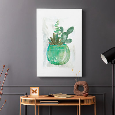 Summer Succulent -Gallery Wrapped Cavas