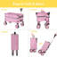 Chariot utilitaire pliable avec roulettes-115212541