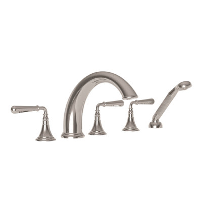 Roman Tub Faucet With Hand Shower