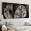 ABSTRACT Series CCXLIV - Toile tendue sur mesure - 3 pièces-1778383592