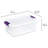 Sterilite Clear View Storage Container Tote w/ Latching Lid