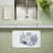 Coastal Chinoiserie Shells Printed Anti-Fatigue Floor Mat, design by Nicole Tamarin, 30"x18"