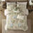 Queen Oversized 6 - Piece Comforter With Removable Pillow Covers Labeled, Easy Care Throw Weave, , Proof