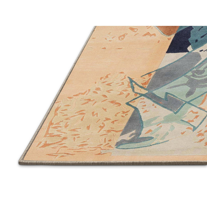 Eko Abstract Indoor Rug, Rectangle 3' x 5'