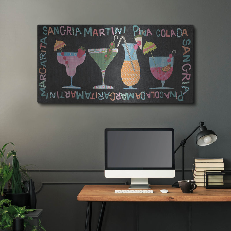 «Mix Me A Drink Collection D» par Regina Moore, H 24 po x l 48 po