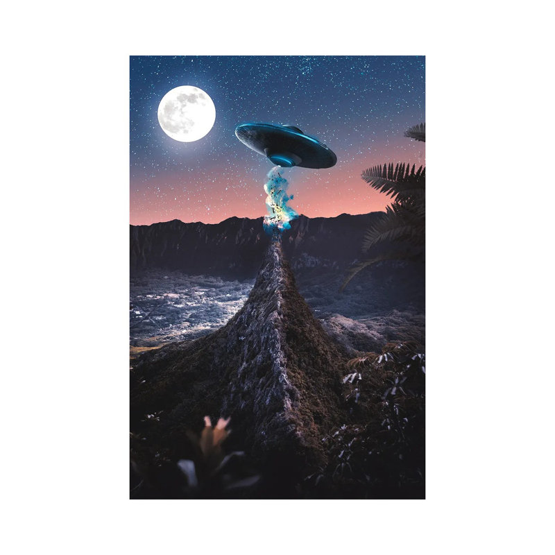 Abduction by Marischa Becker - Wrapped Canvas Painting, 20.32 cm H x 30.48 cm W