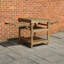 Mercia Pressure Treated Pizza Oven/BBQ Table