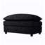 Canapé inclinable surdimensionné en chenille à 2 places avec repose-pieds mobile - salon modulaire doux pour le salon-47032309