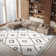 ImraanMoroccan Fringe Shag Performance Geometric Rug