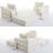 Upholstered 71'' Sleeper Sofa-1015298231