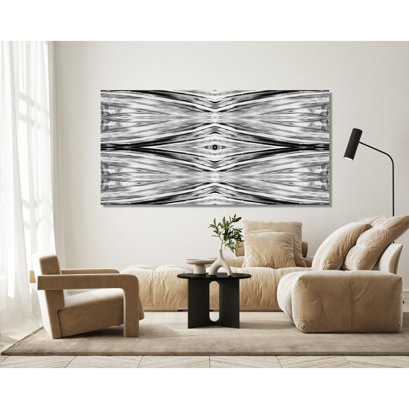 Ikat Print by John Beard, Wrapped Canvas, 72" H x 36" W x 1.5" D