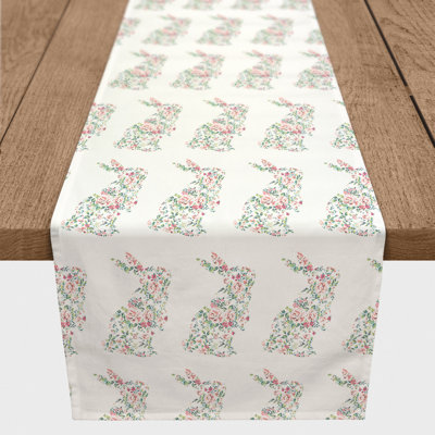 Filiberta Floral Easter Table Runner