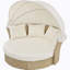 Ensemble de mobilier d'extérieur en rotin double