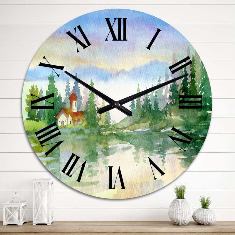 Horloge murale très grande, Moyen