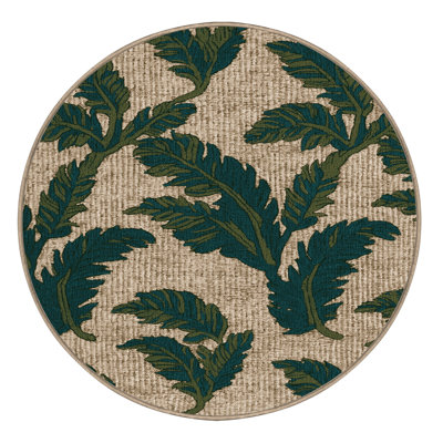 Washable Plantain Fruits Area Rug