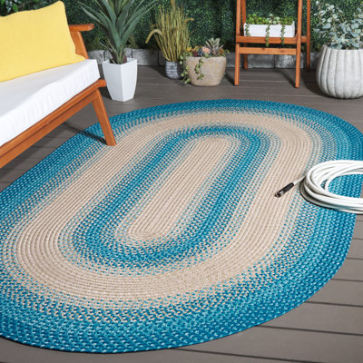 Tapis intérieur / extérieur tissé à la main Performance