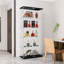 Vitrine à double porte vitrée avec 5 tablettes, vitrine-548365565