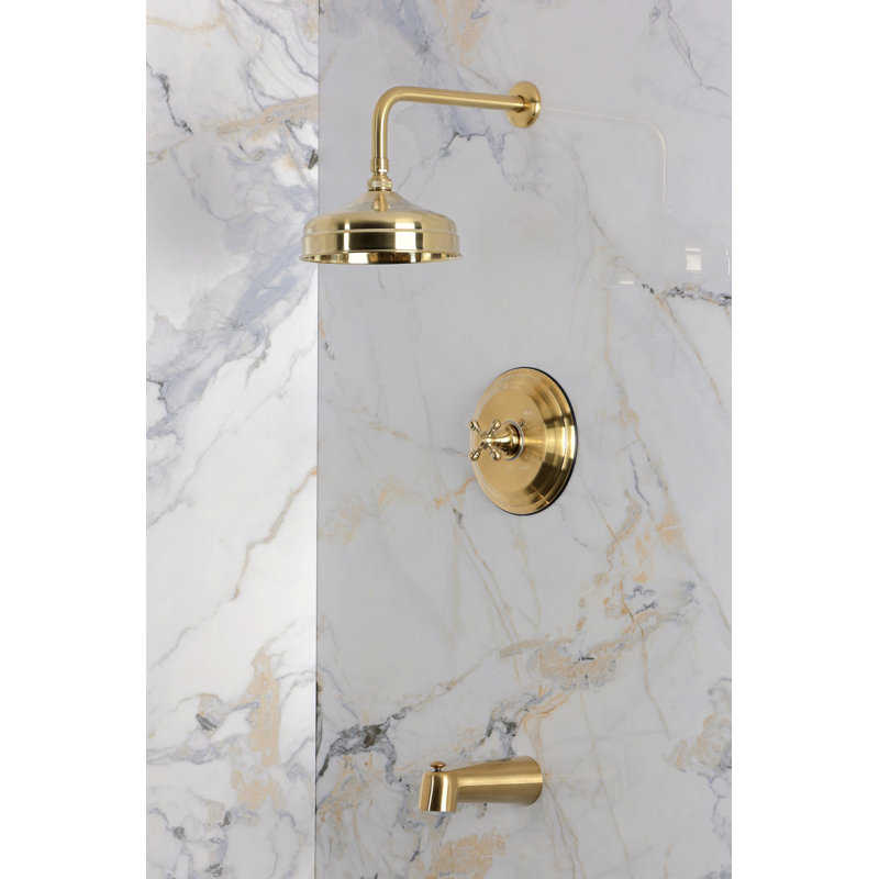 Kingston Brass Metropolitan Single-Handle Pressure Balanced Tub and Shower Faucet