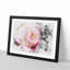 Pink Tipped Rose - Picture Frame Graphic Art Print-56892122-56892120