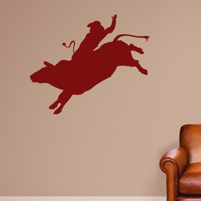 Décalcomanie murale un avenant bull