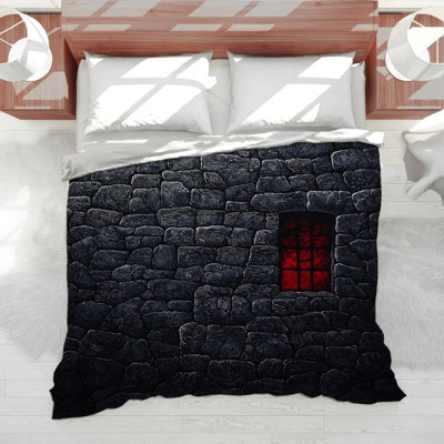 Castle Wall Bedding Architecture Comforter Gothic