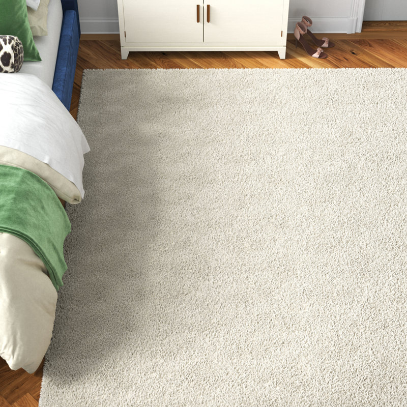 Tania Machine Washable Tufted Cream Rug, Rectangle 200 x 290cm
