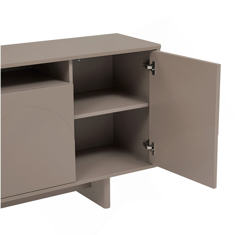 Ella 71" Sideboard In Mocha, Mocha