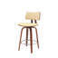 Tabouret pivotant en bois massif Aylis-1076600502-1076600501-1076600503