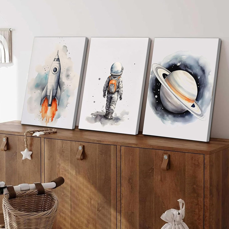 3 Piece Wrapped Canvas Print