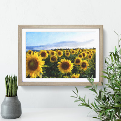 Sunflowers - Picture Frame Painting