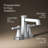 Riff Centerset Bathroom Sink Faucet, 1.2 GPM-85794818