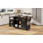 54.9" Kitchen Island With Drop Leaf-8277541