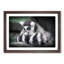Ring-Tailed Lemur in Abstract - Picture Frame Painting Print-55758785-55758789