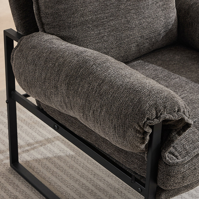 Chaise d'appoint réglable, Gris