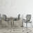Upholstered Counter Stool with Metal Frame-1595671351