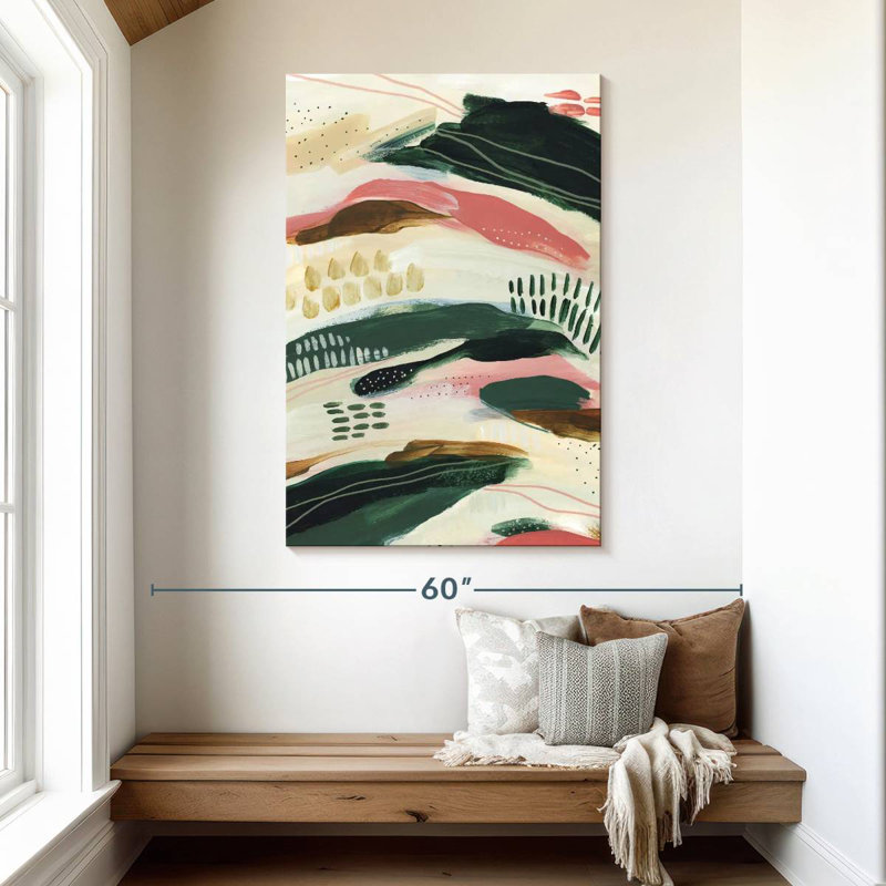 Avery Tropical Flow Abstracts Pattern II, 48" H x 32" W