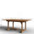 Mathieu 7-Piece Rectangular Teak Outdoor Dining Set with Extendable Table and Stacking Armchairs