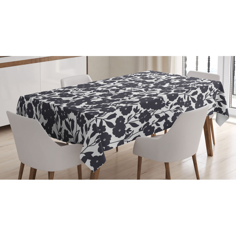 Floral Tablecloth, 84" L x 60" W