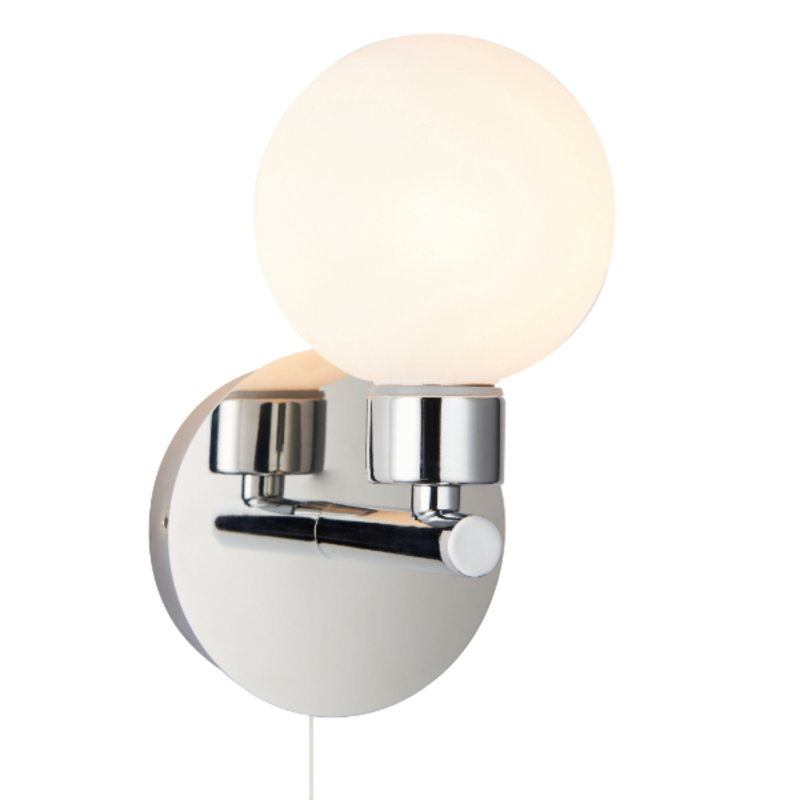 Aayden Chrome Flush Mounted Sconce