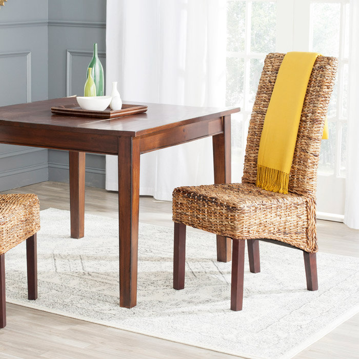 Chaise d’appoint en abaca naturel Willow