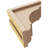 4"W x 8"D x 8"H Classic Bryant Rough Cedar Woodgrain TimberThane Corbel, Primed Tan-88289307