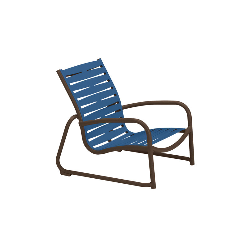 Fauteuil de patio Millennia EZ Span ™, Greco, Bleu royal