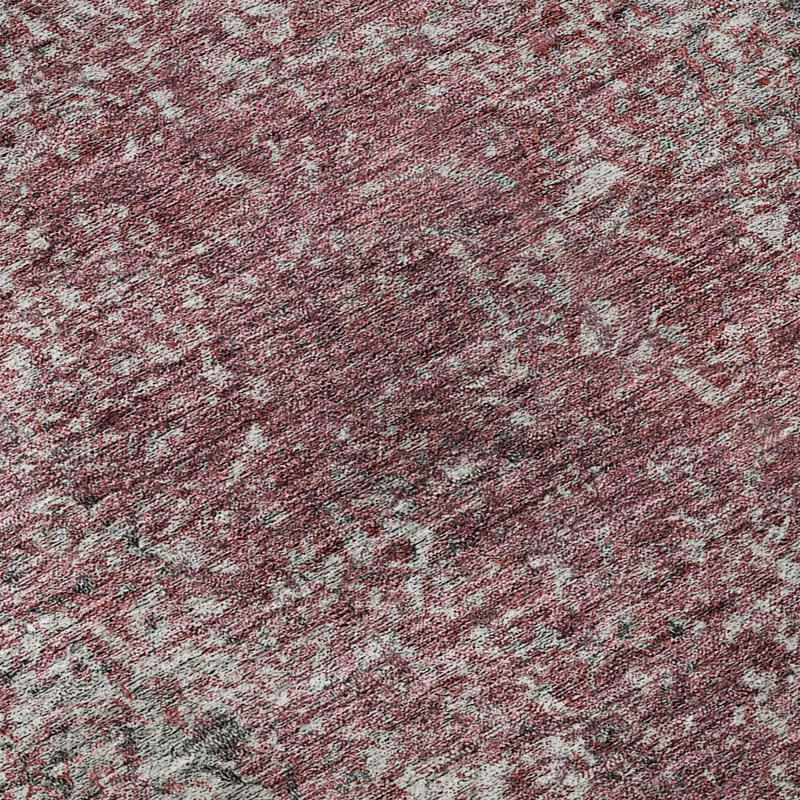 Premium Machine Washable Prisco Merlot Rug, Rectangle 9' x 12'