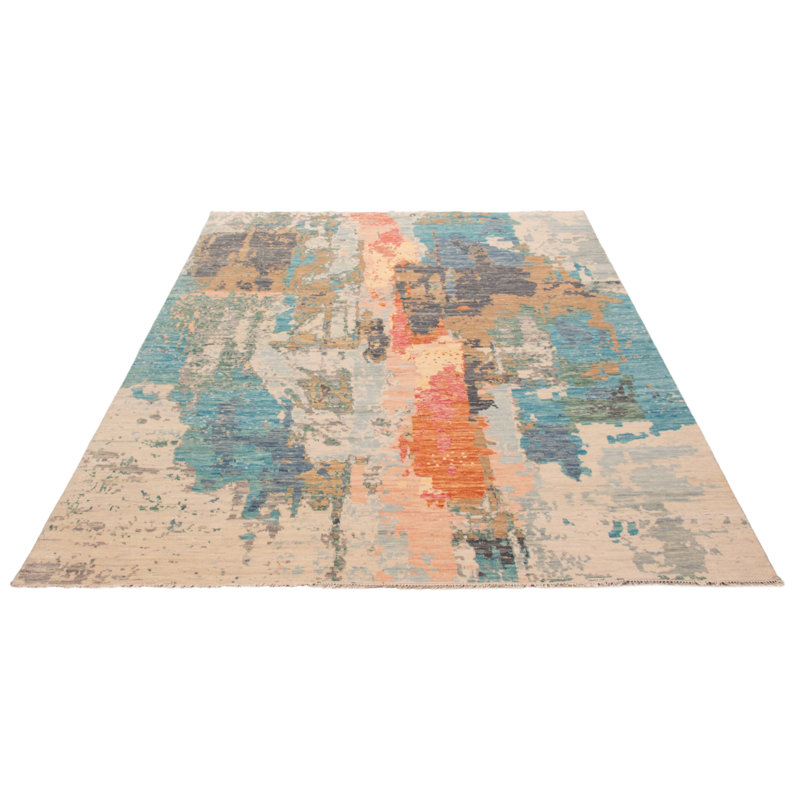 One Of Kind Hand Knotted Mystique Multi Color Rug 9'0" x 11'8"